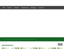 Tablet Screenshot of greencarebiosciences.com